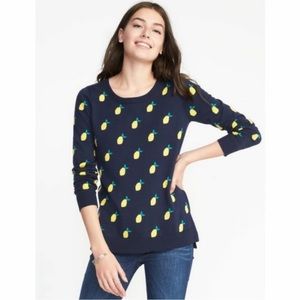 Old Navy Lemon Sweater